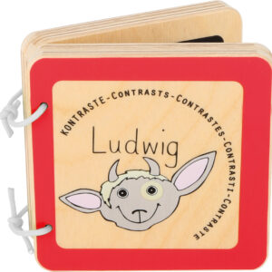 LIVRE POUR BEBE “LUDWIG” CONTRASTES