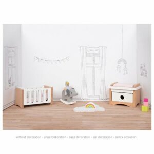 CHAMBRE DE BEBE EN BOIS REF 51500