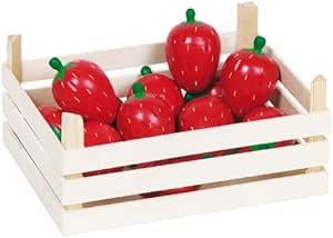 CAISSE DE FRAISES EN BOIS REF 51875