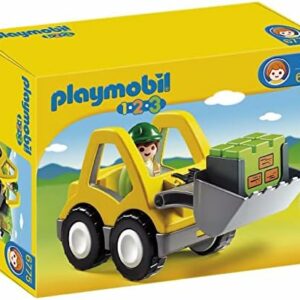 PLAYMOBIL 1.2.3.  CHARGEUR ET OUVRIER REF 6775