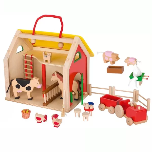 FERME EN BOIS REF 56034