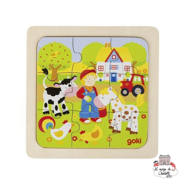 PUZZLE EN BOIS REF 57499