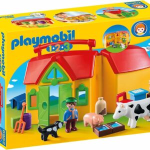 PLAYMOBIL FERME TRANSPORTABLE REF 6962