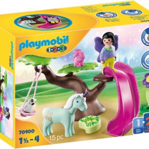 PLAYMOBIL 1.2.3. AIRE DE JEU ENCHANTEE REF 70400