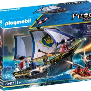 PLAYMOBIL CHALOUPE SOLDATS REF 70412