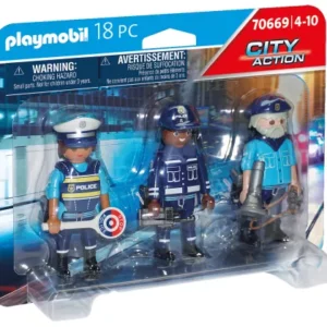 PLAYMOBIL EQUIPE DE POLICIERS REF 70669