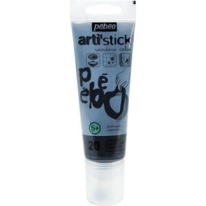 PÉBÉO TUBE 75ML ARTI’STICK PEINTURE FENETRE REPOSITIONNABLE CERNE NOIR REF 008120