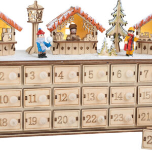 CALENDRIER DE L’AVENT MARCHE DE NOEL REF 1290