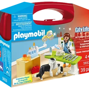 PLAYMOBIL CITY LIFE VALISETTE VETERINAIRE REF 5653