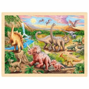 PUZZLE LA VALLEE DES DINOSAURES REF 57348