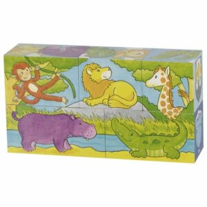 PUZZLE DES CUBES SAVANE ET BANQUISE REF 57686