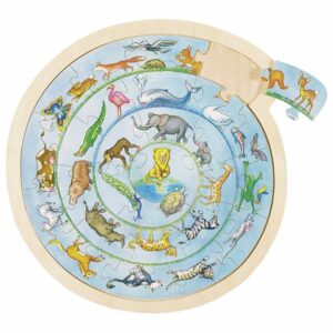 PUZZLE RONDE DES ANIMAUX REF 57790