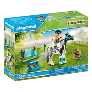 PLAYMOBIL COUNTRY CAVALIER ET PONEY LEWITZER REF 70515