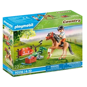 PLAYMOBIL COUNTRY CAVALIER ET PONEY CONNEMARA REF 70516