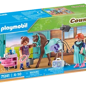 PLAYMOBIL COUNTRY VETERINAIRE EQUIN REF 71241