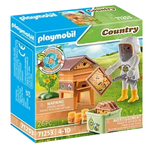 PLAYMOBIL COUNTRY APICULTRICE AVEC RUCHE REF 71253