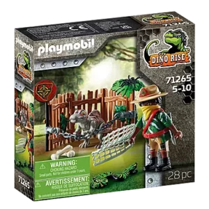 PLAYMOBIL DINO RISE BEBE SPINOSAURE ET COMBATTANT REF 71265