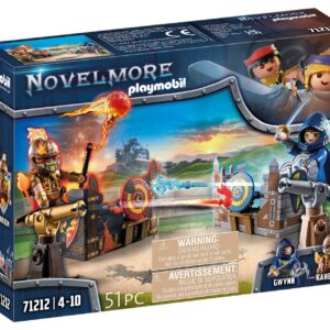 PLAYMOBIL NOVELMORE DUEL CHEVALIER NOVELMORE ET BURNHAM RAIDER REF 71212