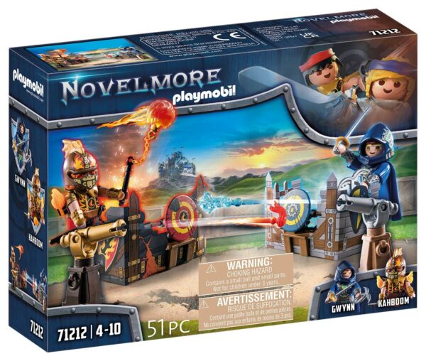 PLAYMOBIL NOVELMORE DUEL CHEVALIER NOVELMORE ET BURNHAM RAIDER REF 71212