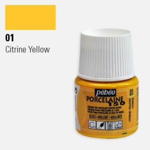 PEBEO PEINTURE POUR PORCELAINE CITRINE REF 024001