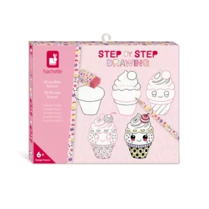 COFFRET CREATIF DESSIN 20 MODELES KAWAII REF 09154