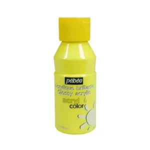 PEBEO PEINTURE ACRYL COLOR JAUNE FLUO REF 374160